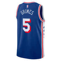 Quentin Grimes Philadelphia 76ers Basketball Jersey, Royal Sportswear Jersey Shirt, Sleeveless Athletic Tank Jersey, Casual Gift for Men
