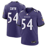 Jovaughn Gwyn Baltimore Ravens Football Jersey, Purple Game Sportswear Jersey Shirt, Lightweight Breathable Athletic Jersey, Casual Gift for Men
