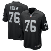 Caleb Rogers Las Vegas Raiders Football Jersey, Black Game Sportswear Jersey Shirt, Lightweight Breathable Athletic Jersey, Casual Gift for Men