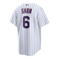 Matt Shaw Chicago Cubs Baseball Jersey, White Replica Home Sportswear Jersey Shirt, Lightweight Breathable Athletic Jersey, Casual Gift for Men