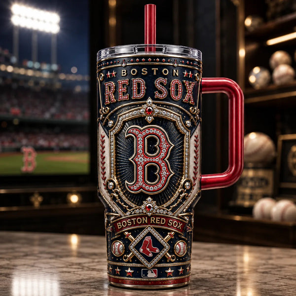 BOS Heritage Crest - Jeweled Ballpark Tumbler - main