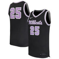 Kansas State Wildcats Basketball Jersey, Black Replica Sportswear Jersey Shirt, Sleeveless Athletic Tank Jersey, Casual Gift for Men