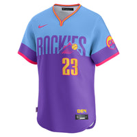 Kris Bryant Colorado Rockies Baseball Jersey, Blue Limited Sportswear Jersey Shirt, Lightweight Breathable Athletic Jersey, Casual Gift for Men