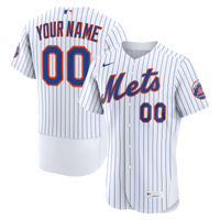 New York Mets Baseball Jersey, White Authentic Home Sportswear Jersey Shirt, Lightweight Breathable Athletic Jersey, Casual Gift for Men