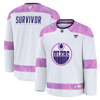 Edmonton Oilers Hockey Jersey, White Sportswear Jersey Shirt, Long Sleeve Hockey Sweater Jersey, Casual Gift for Men, Style 203564976