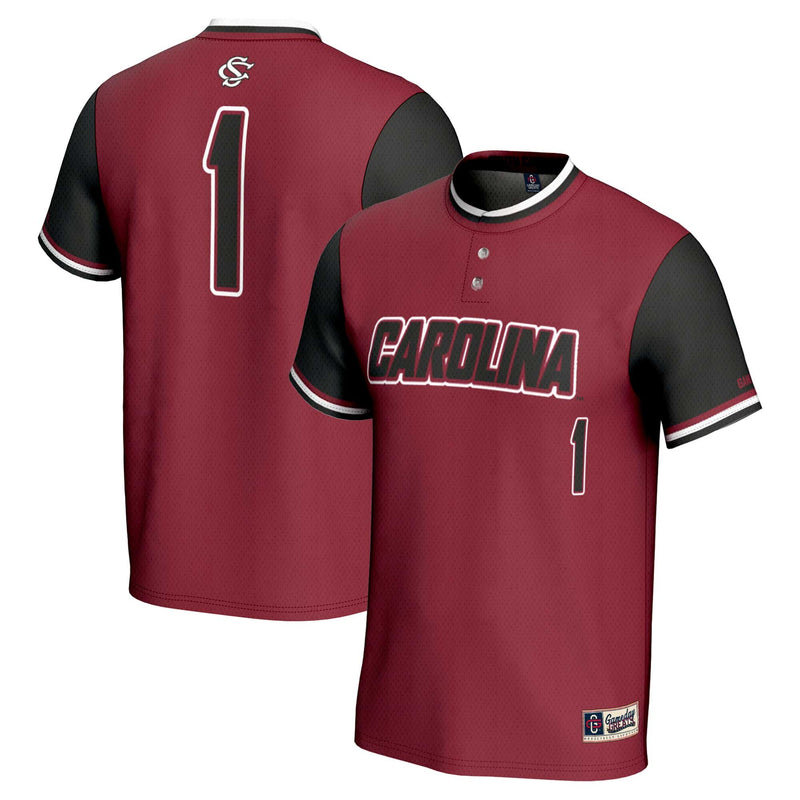 South Carolina Gamecocks Softball Jersey, Sportswear Jersey Shirt, Lightweight Breathable Athletic Jersey, Casual Gift for Men, Style 201254670