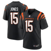 Charlie Jones Cincinnati Bengals Football Jersey, Black Sportswear Jersey Shirt, Lightweight Breathable Athletic Jersey, Casual Gift for Men