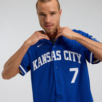 Bobby Witt Jr. Kansas City Royals Baseball Jersey, Sportswear Jersey Shirt, Lightweight Athletic Jersey, Casual Gift for Men, Style 201932498