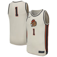 Natural Oregon State Beavers Basketball Jersey, Replica Sportswear Jersey Shirt, Sleeveless Athletic Tank Jersey, Casual Gift for Men