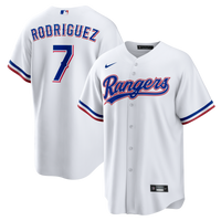 Ivan Rodriguez Texas Rangers Baseball Jersey, White Replica Sportswear Jersey Shirt, Lightweight Breathable Athletic Jersey, Casual Gift for Men