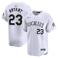 Kris Bryant Colorado Rockies Baseball Jersey, White Limited Sportswear Jersey Shirt, Lightweight Breathable Athletic Jersey, Casual Gift for Men