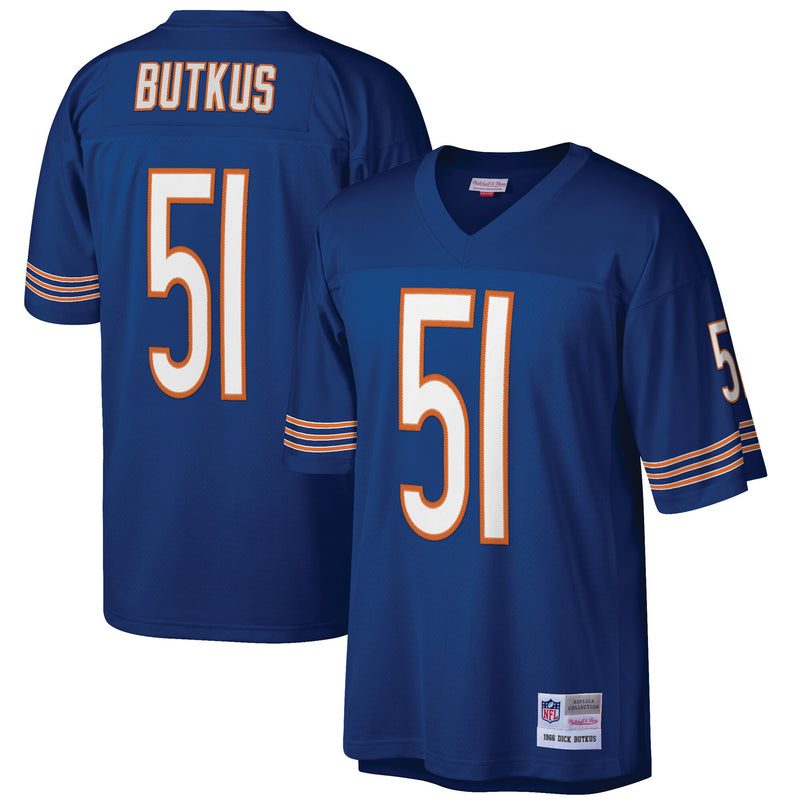 Dick Butkus Chicago Bears Football Jersey, Sportswear Jersey Shirt, Lightweight Breathable Athletic Jersey, Casual Gift for Men, Style 1733770