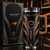MC in Papaya - Jewelled Wing Motif Tumbler