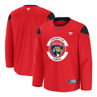 Florida Panthers Hockey Jersey, Red Sportswear Jersey Shirt, Long Sleeve Hockey Sweater Jersey, Casual Gift for Men