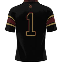 Texas State Bobcats Football Jersey, Black Sportswear Jersey Shirt, Lightweight Breathable Athletic Jersey, Casual Gift for Men
