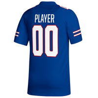 Kansas Jayhawks Football Jersey, Royal Sportswear Jersey Shirt, Lightweight Breathable Athletic Jersey, Casual Gift for Men, Style 200464409
