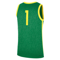 Oregon Ducks Basketball Jersey, Green Replica Sportswear Jersey Shirt, Sleeveless Athletic Tank Jersey, Casual Gift for Men, Style 201169636