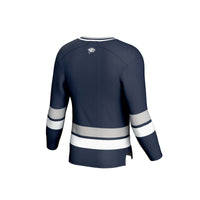 New Hampshire Wildcats Hockey Jersey, Navy Sportswear Jersey Shirt, Long Sleeve Hockey Sweater Jersey, Casual Gift for Men