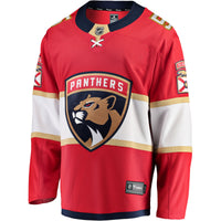Aaron Ekblad Florida Panthers Hockey Jersey, Red Breakaway Home Sportswear Jersey Shirt, Long Sleeve Hockey Sweater Jersey, Casual Gift for Men