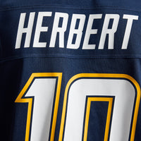 Justin Herbert Los Angeles Chargers Football Jersey, Sportswear Jersey Shirt, Lightweight Athletic Jersey, Casual Gift for Men, Style 202509119