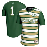 Colorado State Rams Soccer Jersey, Green Fashion Sportswear Jersey Shirt, Lightweight Breathable Athletic Jersey, Casual Gift for Men