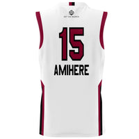 South Carolina Gamecocks Basketball Jersey, White Sportswear Jersey Shirt, Sleeveless Athletic Tank Jersey, Casual Gift for Men, Style 200402975