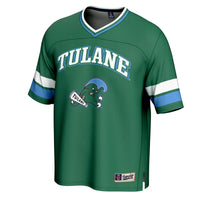 Tulane Green Wave Football Jersey, Sportswear Jersey Shirt, Lightweight Breathable Athletic Jersey, Casual Gift for Men, Style 202016063