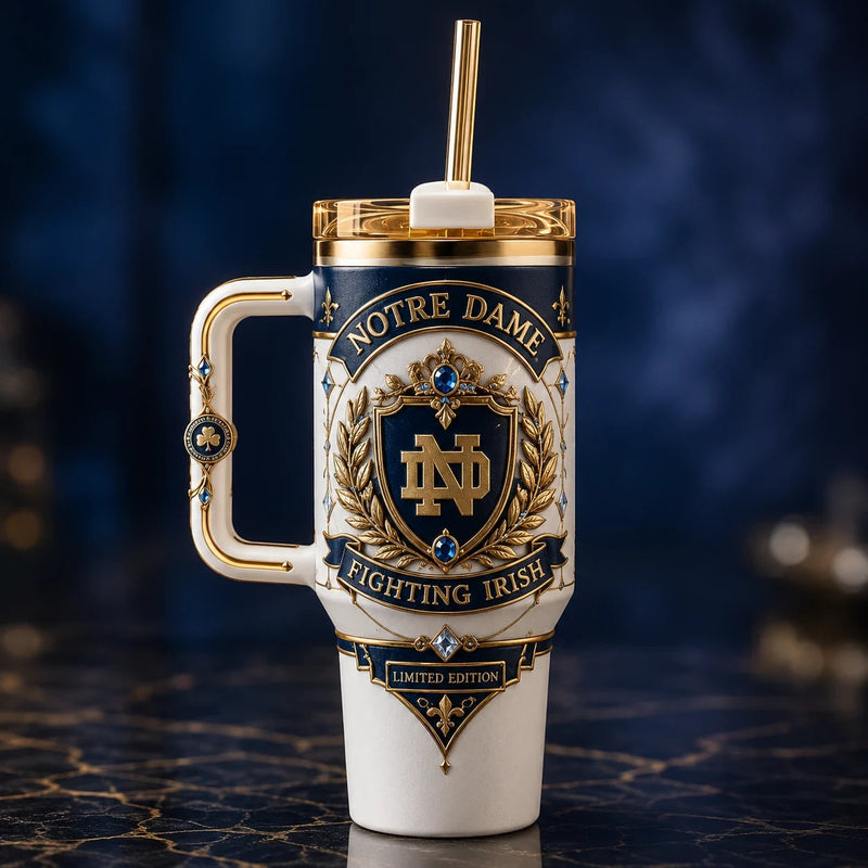 ND Crest - Heraldry, Gold Leaf and Quiet Order