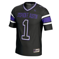 Stephen F Austin Lumberjacks Football Jersey, Black Sportswear Jersey Shirt, Lightweight Breathable Athletic Jersey, Casual Gift for Men