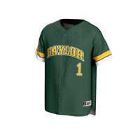 Baylor Bears Baseball Jersey, Green Sportswear Jersey Shirt, Lightweight Breathable Athletic Jersey, Casual Gift for Men, Style 202693994