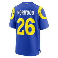 Drey Norwood Los Angeles Rams Football Jersey, Royal Game Sportswear Jersey Shirt, Lightweight Breathable Athletic Jersey, Casual Gift for Men