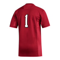 Miami University RedHawks Football Jersey, Red Replica Sportswear Jersey Shirt, Lightweight Breathable Athletic Jersey, Casual Gift for Men
