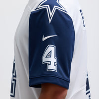 Dak Prescott White Dallas Cowboys Football Jersey, Limited Sportswear Jersey Shirt, Lightweight Breathable Athletic Jersey, Casual Gift for Men