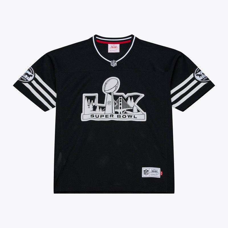 Super Bowl LX Black Legacy Football Jersey, Sportswear Jersey Shirt, Lightweight Breathable Athletic Jersey, Casual Gift for Men