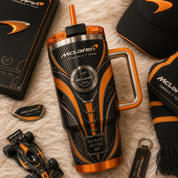 MC Papaya Signature - Carbon Weave Racing Tumbler - main