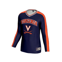 Virginia Cavaliers Volleyball Jersey, Navy Sportswear Jersey Shirt, Lightweight Breathable Athletic Jersey, Casual Gift for Men, Style 203153797
