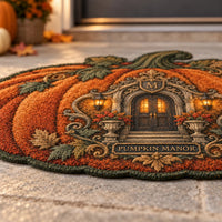 Pumpkin Manor - A Quiet Autumn Study in Ornament and Warm Light