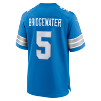 Teddy Bridgewater Detroit Lions Football Jersey, Blue Game Sportswear Jersey Shirt, Lightweight Breathable Athletic Jersey, Casual Gift for Men