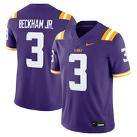 LSU Tigers Football Jersey, Purple Game Sportswear Jersey Shirt, Lightweight Breathable Athletic Jersey, Casual Gift for Men, Style 200894527