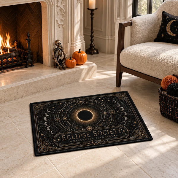 Eclipse Society - Celestial Halloween Elegance Doormat - main