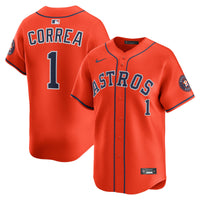 Carlos Correa Houston Astros Baseball Jersey, Orange Sportswear Jersey Shirt, Lightweight Breathable Athletic Jersey, Casual Gift for Men
