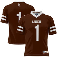 Brown Football Jersey, Sportswear Jersey Shirt, Lightweight Breathable Athletic Jersey, Casual Gift for Men, Style 200425355