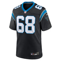 Damien Lewis Carolina Panthers Football Jersey, Black Game Sportswear Jersey Shirt, Lightweight Breathable Athletic Jersey, Casual Gift for Men