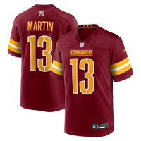 Tay Martin Washington Commanders Football Jersey, Burgundy Sportswear Jersey Shirt, Lightweight Breathable Athletic Jersey, Casual Gift for Men