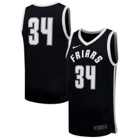Providence Friars Basketball Jersey, Black Sportswear Jersey Shirt, Sleeveless Athletic Tank Jersey, Casual Gift for Men, Style 203374435