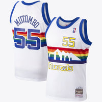 Denver Nuggets Basketball Jersey, White Swingman Home Sportswear Jersey Shirt, Sleeveless Athletic Tank Jersey, Casual Gift for Men
