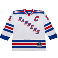 Mark Messier New York Rangers Hockey Jersey, White Sportswear Jersey Shirt, Long Sleeve Hockey Sweater Jersey, Casual Gift for Men