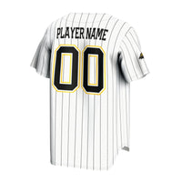 Southern Miss Golden Eagles Baseball Jersey, White Sportswear Jersey Shirt, Lightweight Breathable Athletic Jersey, Casual Gift for Men
