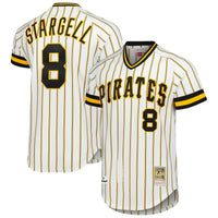 Willie Stargell Pittsburgh Pirates Baseball Jersey, White Sportswear Jersey Shirt, Lightweight Breathable Athletic Jersey, Casual Gift for Men