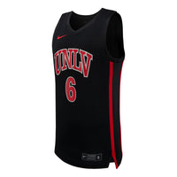 UNLV Rebels Basketball Jersey, Black Replica Sportswear Jersey Shirt, Sleeveless Athletic Tank Jersey, Casual Gift for Men